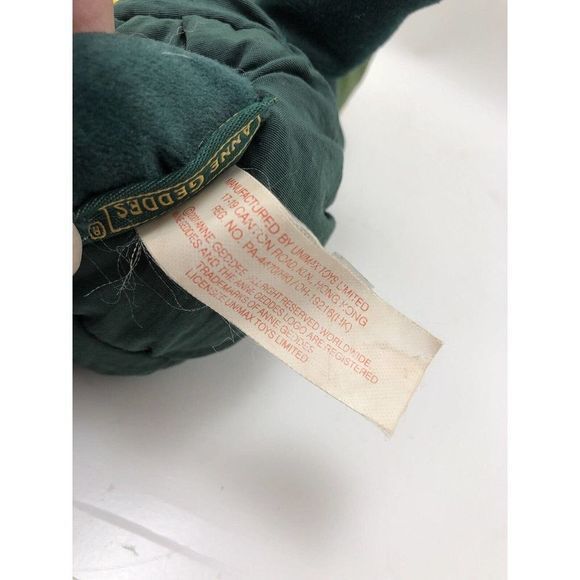 Anne Geddes 7” Sunflower Baby Doll Especially Kids Co. Unimax 1999 Green Yellow - Picture 7 of 8